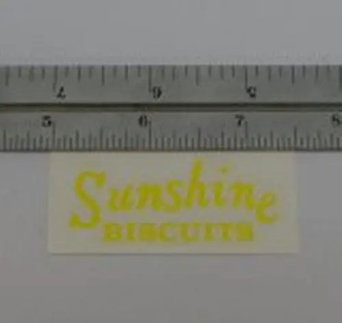 Metalcraft Sunshine Biscuits Stake Truck Decals 1