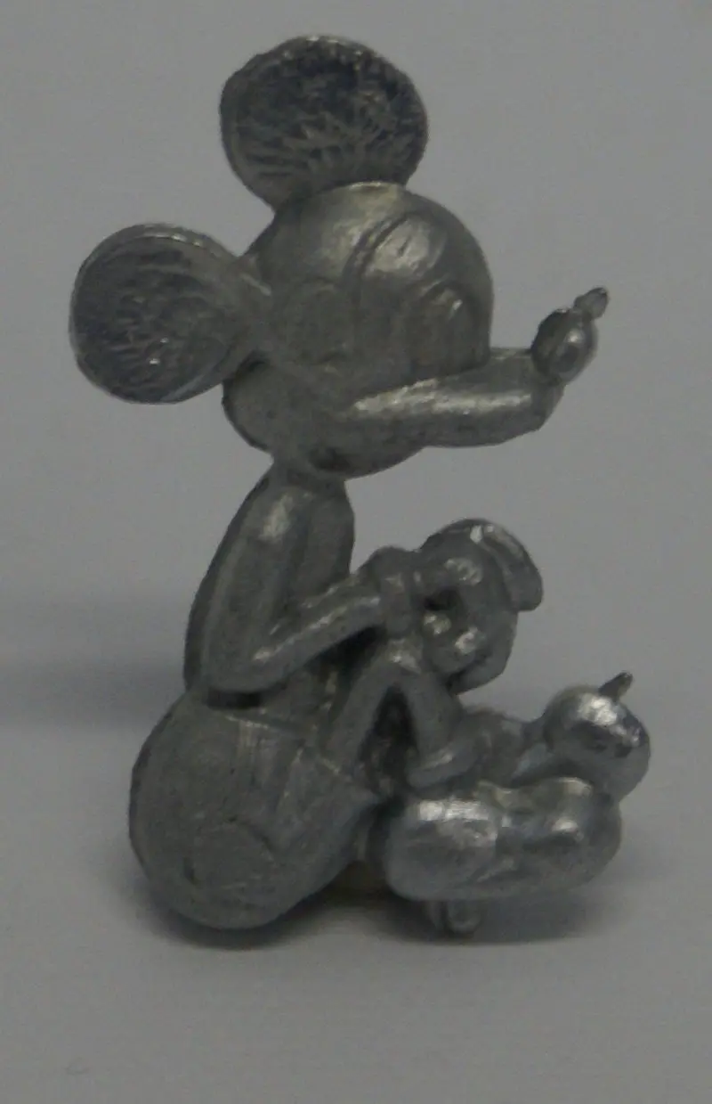 Mickey Mouse Miniature 1.5" Cast Metal. 1