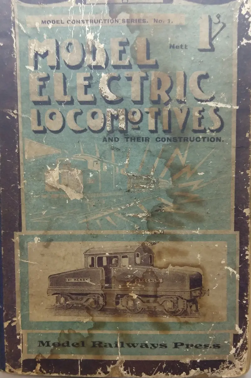 Model Electric Locomotives Model Construction Book Or Manual. 1