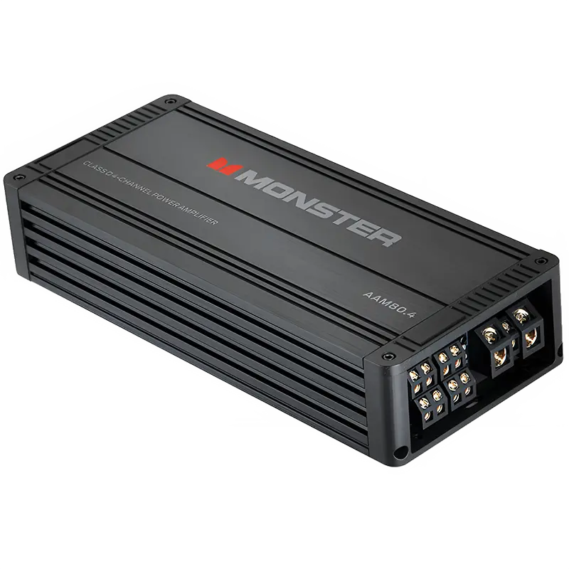 Monster Aam100.4 Mini 4-Channel Amplifier 1