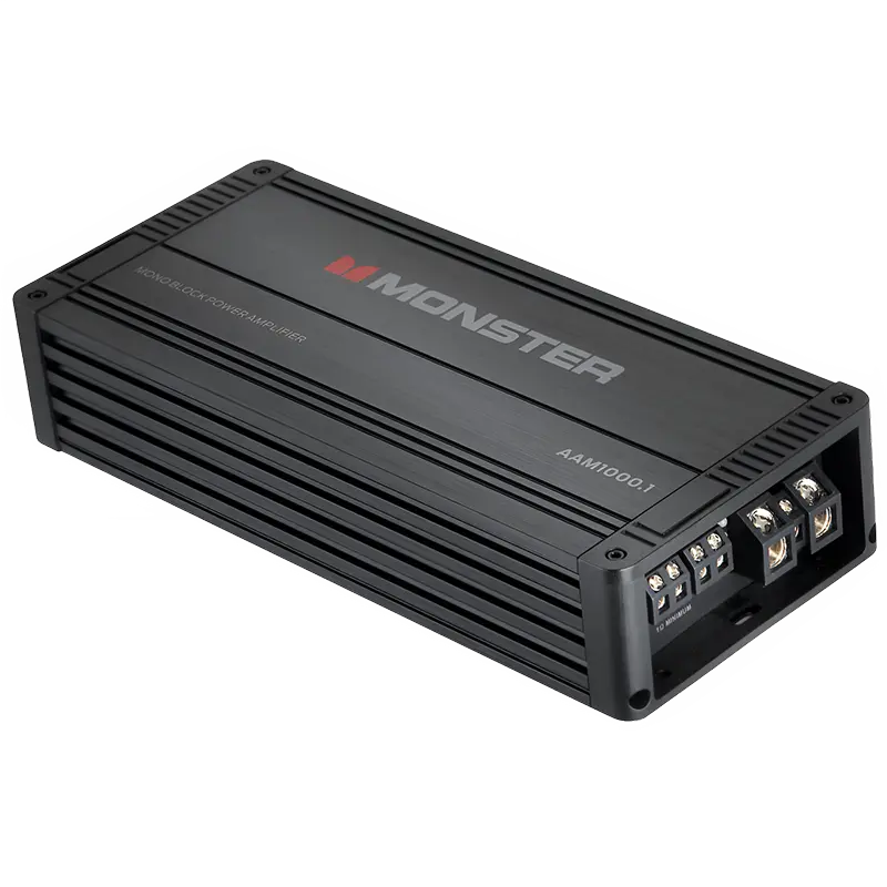 Monster Aam1400.1 1400W Rms Mini Monoblock Amplifier 1