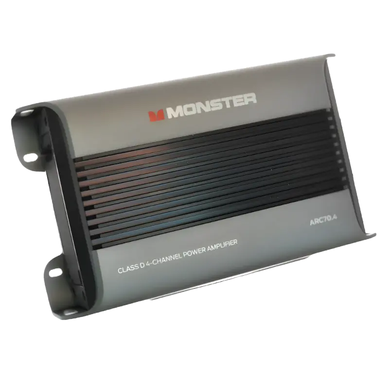 Monster Arc 80.4 Mini Marine 4-Channel Amplifier 1