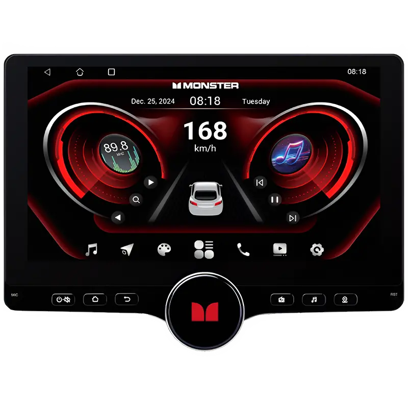 Monster Had310-D10 10" Double Din Stereo W/ Android 2 1