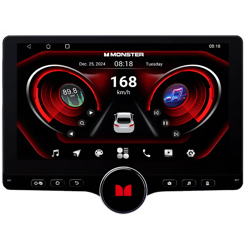 Monster Had310-S10 10" Single Din Stereo W/ Android 2 1