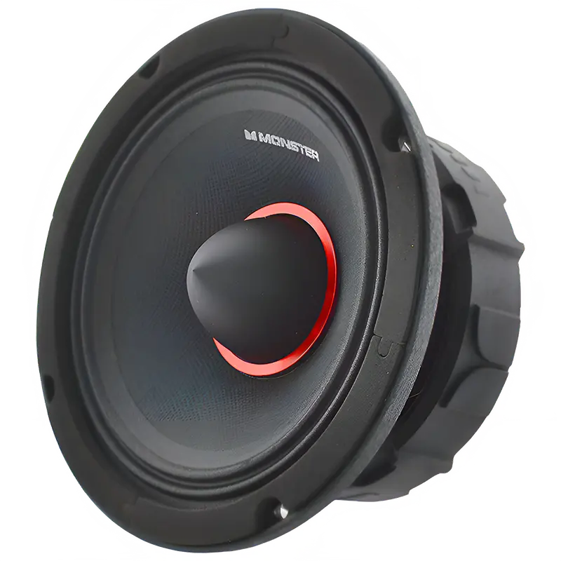 Monster Sma651 6.5″ 500W Rms Midrange Speaker 8-Ohm (Single) 1