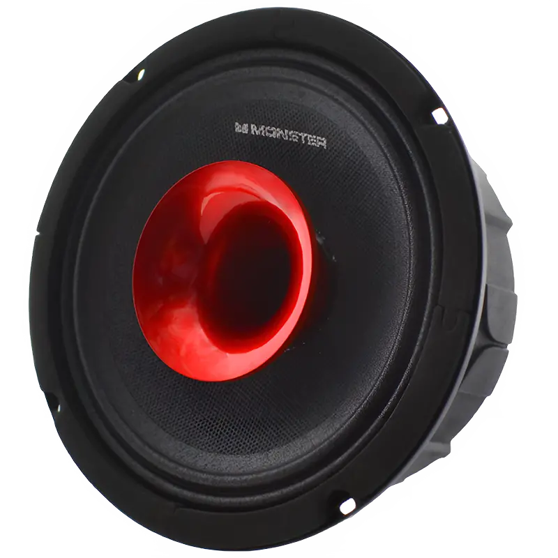 Monster Smd653 6.5" 650W Rms Midrange Speaker W/ Horn 8-Ohm (Single) 1