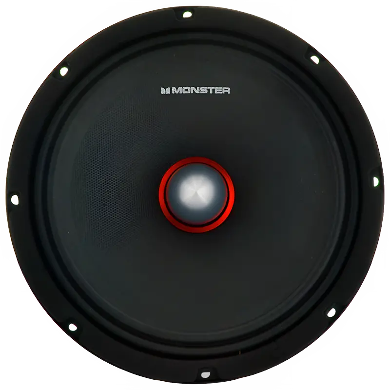 Monster Smm805 8" 450W Rms Midrange 8" Midrange Speaker 8-Ohm (Single) 2