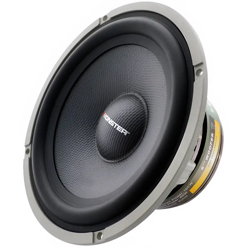 Monster Spe654 6.5" 250W Rms 2-Way Component Sq Speakers (Pair) 1