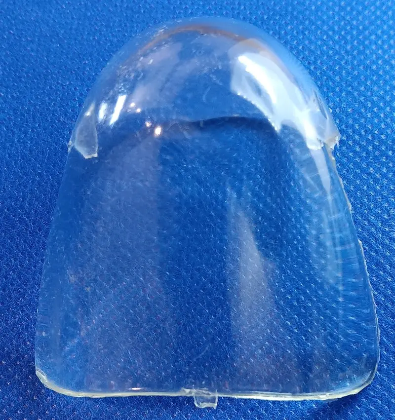 Moon Robot  2" Clear Dome Mechanical Moon Robot. 1