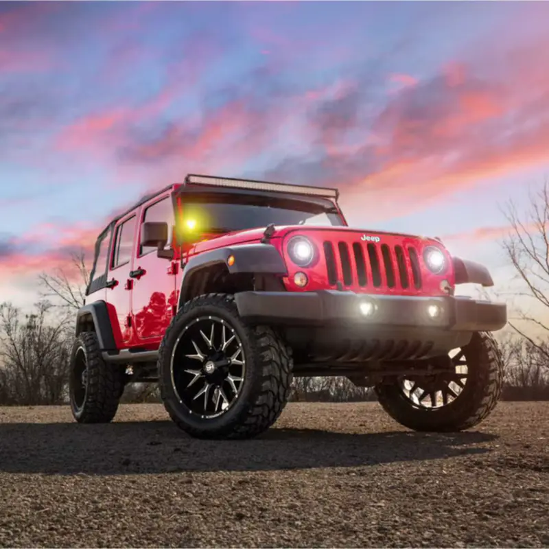 Morimoto 4Banger A-Pillar System | '07-'18 Jk Wrangler 1
