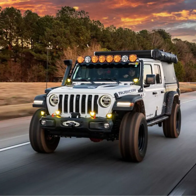 Morimoto 4Banger A-Pillar System | '18+ Jl Wrangler / '20+ Jt Gladiator 1
