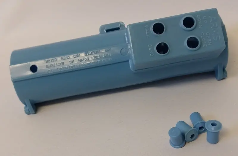 Mr. Mercury Battery Box.  Remote Control With Buttons : Blue 1