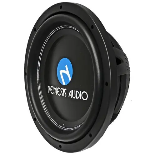 Nemesis Audio Na-10Slm V.2 10" 500W Rms Shallow Mount Subwoofer Dvc 4-Ohm 1