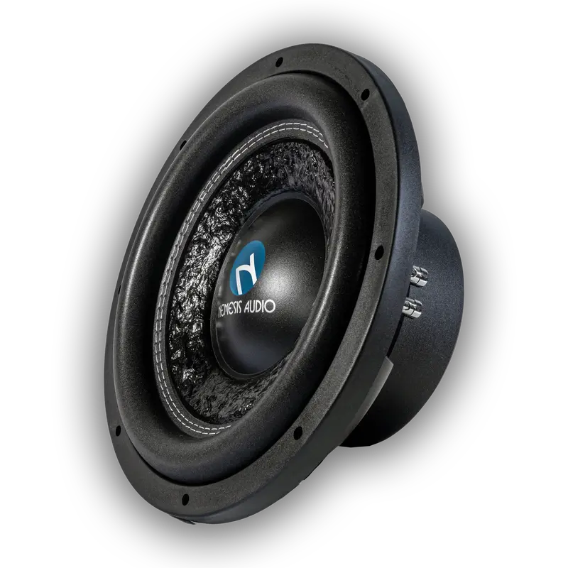 Nemesis Audio Na-12H-Slm V.2 12" 700W Rms Shallow Mount Subwoofer Dvc 4-Ohm 1