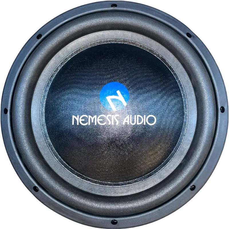 Nemesis Audio Na-12Hslm V.3 12" 800W Rms Shallow Mount Subwoofer Dvc 4-Ohm 1