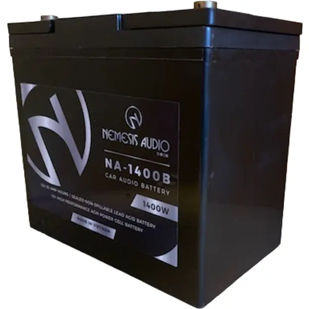 Nemesis Audio Na-1400B 55Ah 1400W Agm Power Cell 12V Battery 2