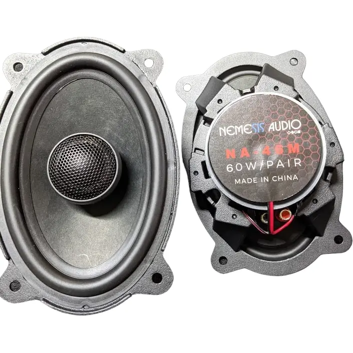 Nemesis Audio Na-46M 4X6" 60W 2-Way Coaxial Speakers 4-Ohm (Pair) 1