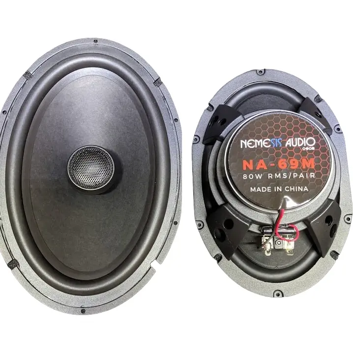 Nemesis Audio Na-69M 6X9" 80W 2-Way Coaxial Speakers 4-Ohm (Pair) 1