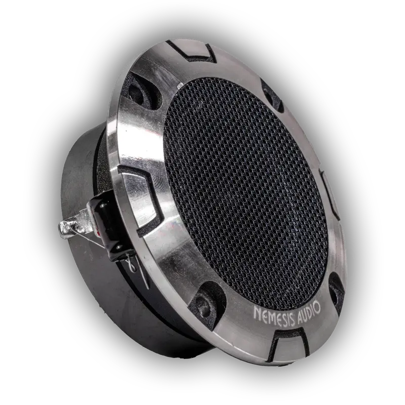 Nemesis Audio Na-Tw19 3.7" 200W Pro Aluminum Super Bullet Tweeters With Capacitor Crossover (Pair) 1