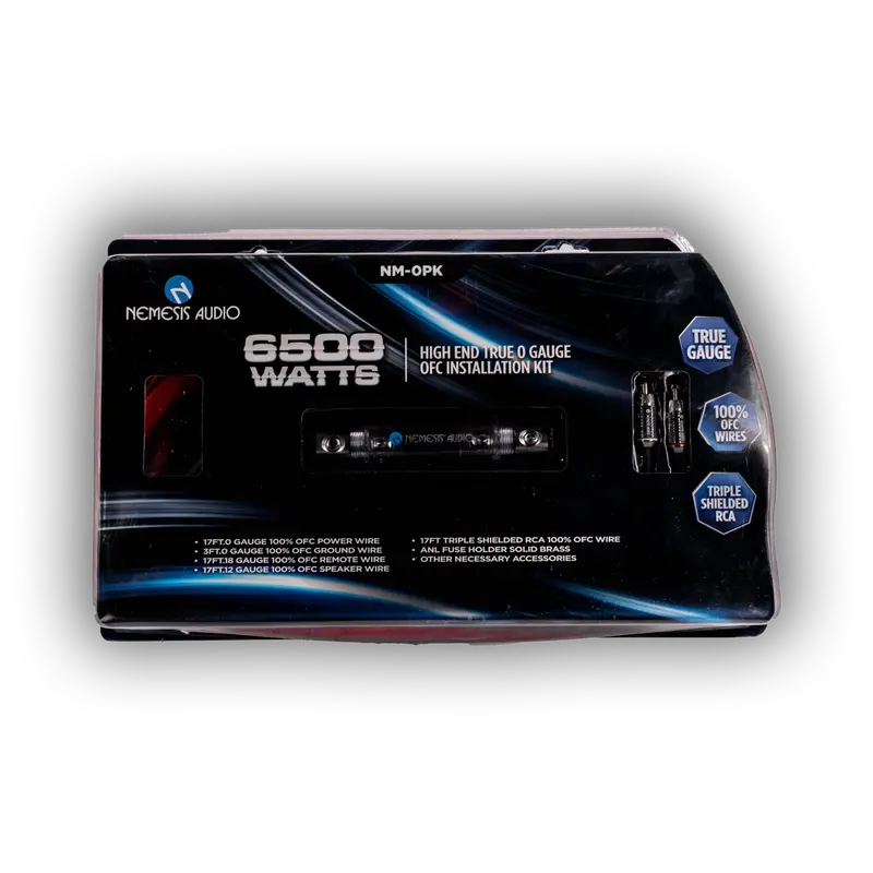 Nemesis Audio Nm-0Pk 100% Ofc 0G Amp Kit 1