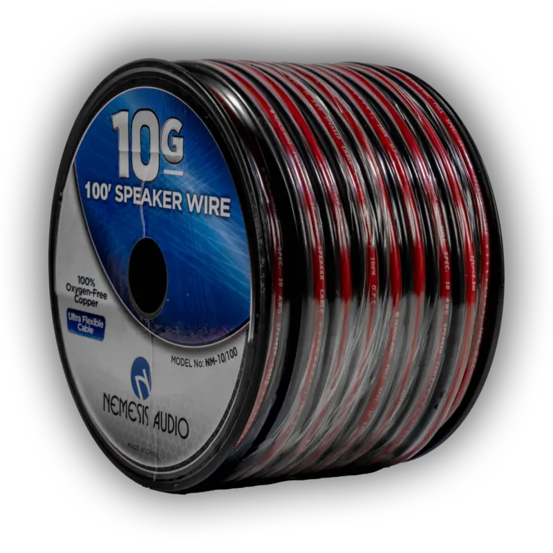 Nemesis Audio Nm-10/100 10 Gauge Copper Speaker Wire - 100 Ft 1