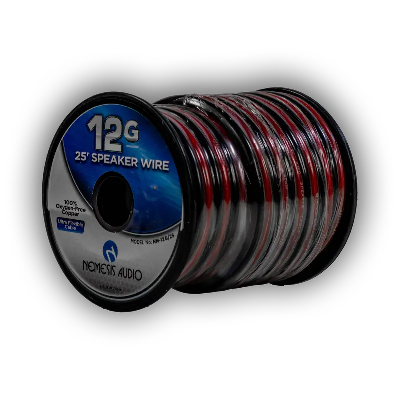 Nemesis Audio Nm-12G/25 12G Copper Speaker Wire - 25 Ft 1