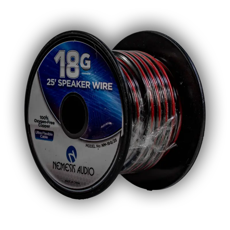 Nemesis Audio Nm-18G/25 18G Copper Speaker Wire - 25 Ft 1