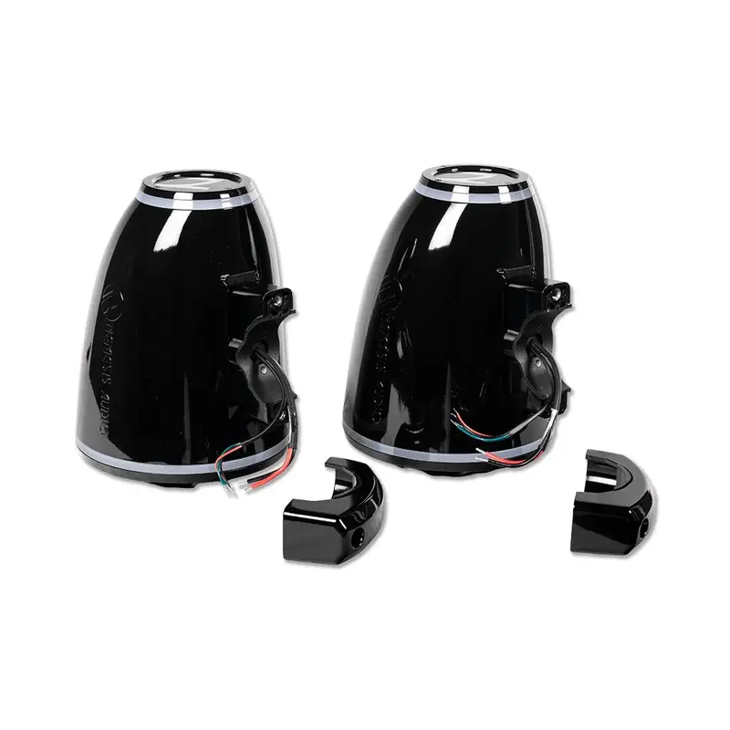 Nemesis Audio Wake-6.5 6.5" Marine Tower Speakers 300W W/ Rgb Lighting & Horn Loaded Drivers 2