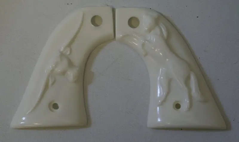 Nichols Capgun Grips Pasadena Stallion  Pair 3" 1