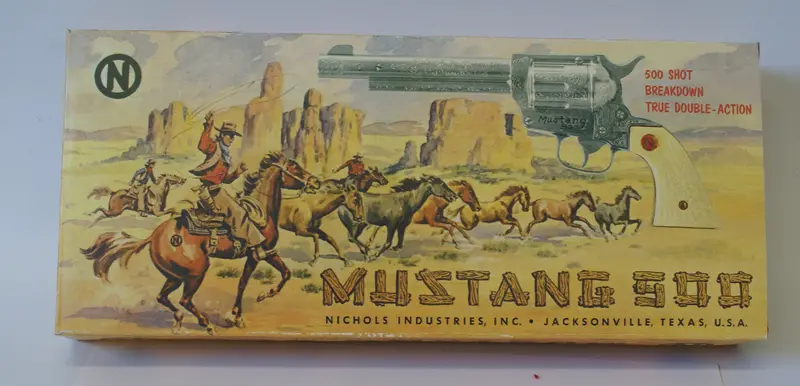 Nichols Mustang 500 Repro Box. 1