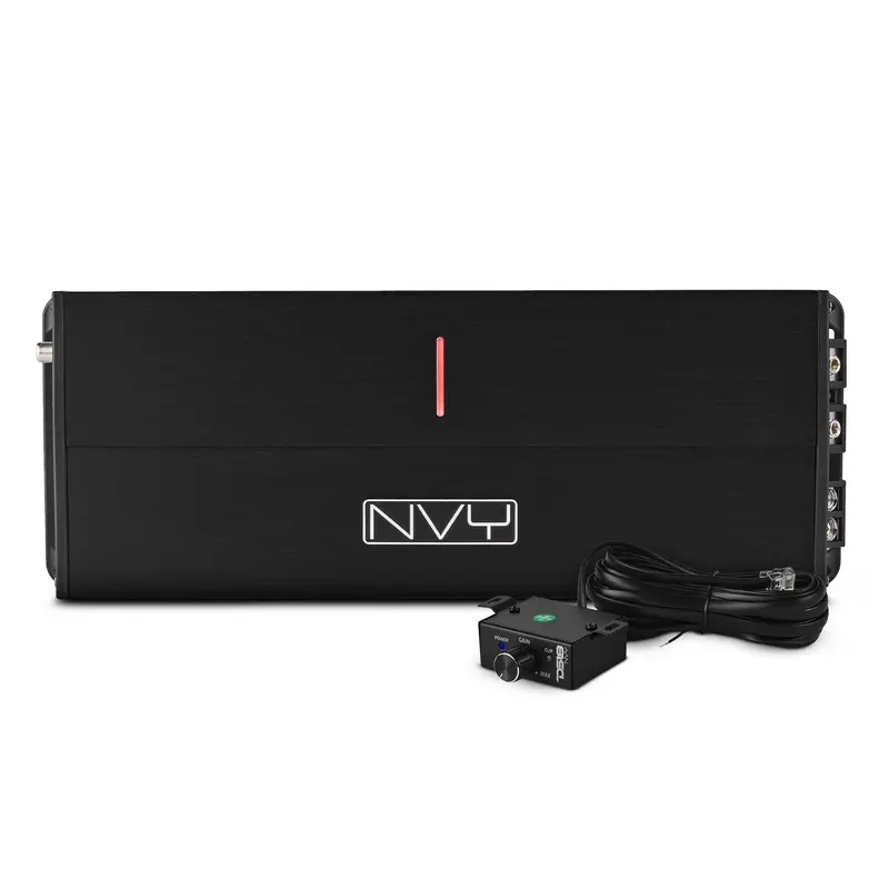 Nvy Full Range Monoblock Amplifier 1800 Watts Rms @ 1-Ohm 1