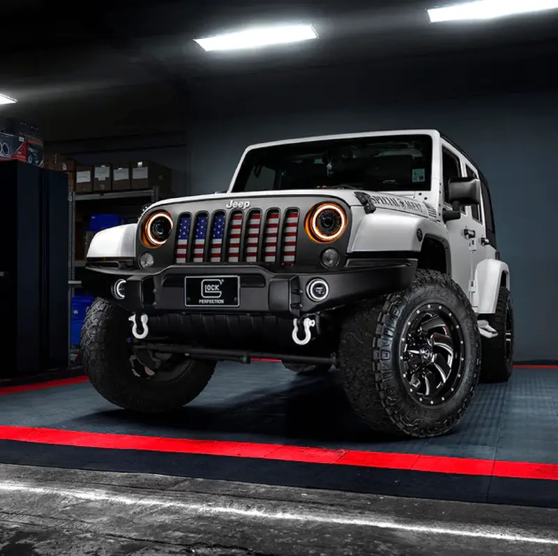 Oracle Lighting Oculus™ 7" Switchback Bi-Led Projector Headlights For Jeep Wrangler Jk | '07-'18 Jk Wrangler 1