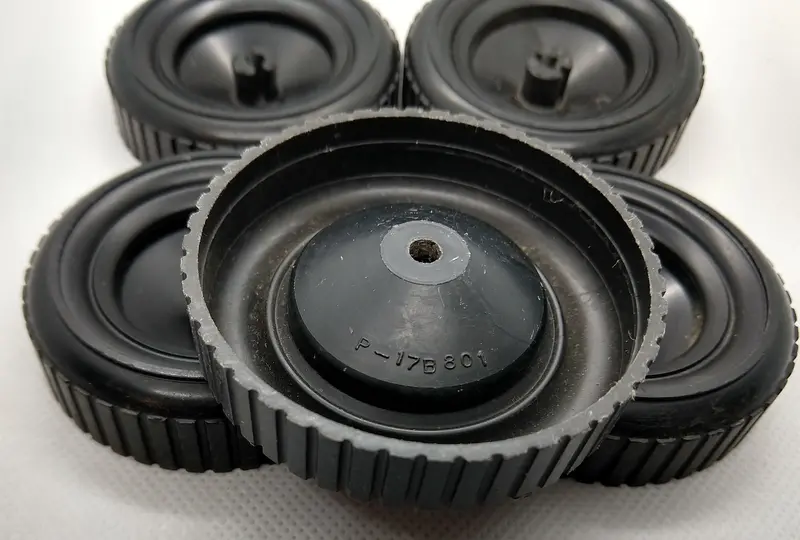 Original 1970'S Truck Wheels  2-1/5  X 5/8"  Lot Is For 5 Wheels 1