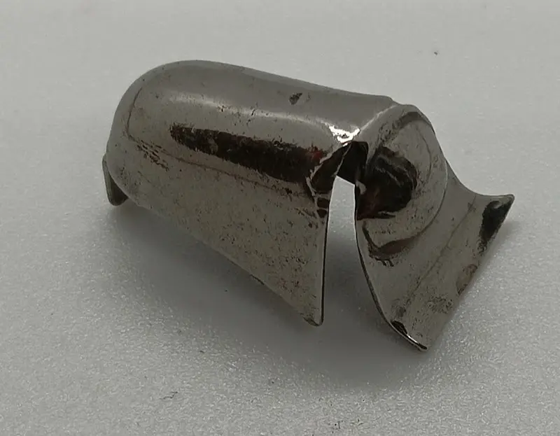 Original Chrome Pressed Steel Headlight. One Only 1