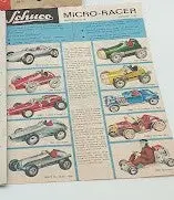Original Schuco Micro Racer Color Flyer Insert Sheet 1
