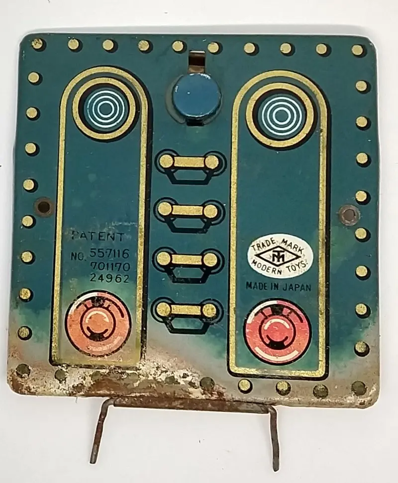 Original Vintage Toy Battery Cover. 2-3/4" 1