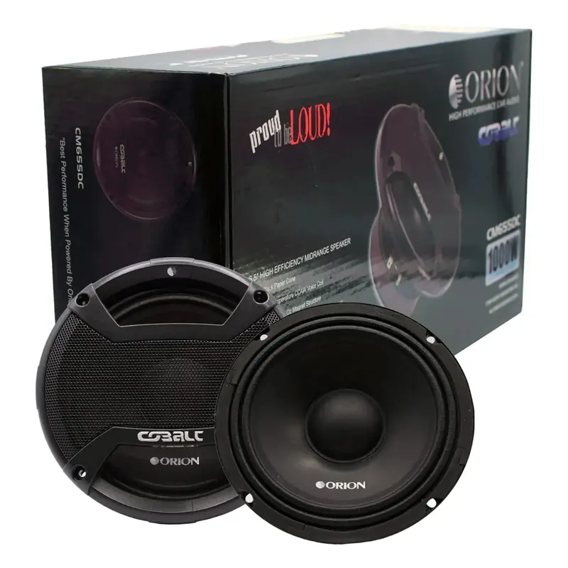 Orion Cm655dc 6.5" 250W Rms Midrange Speaker 4-Ohm (Pair) 1
