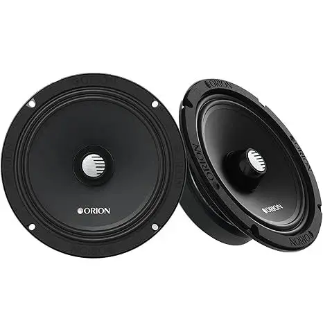 Orion Csh65 - 6.5" 200W Rms Slim Midrange Speakers (Pair) 1