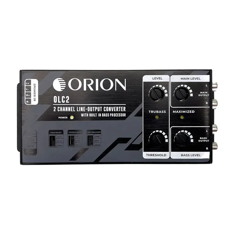 Orion Olc2 2-Channel Line Out Converter With Bass Processor 1