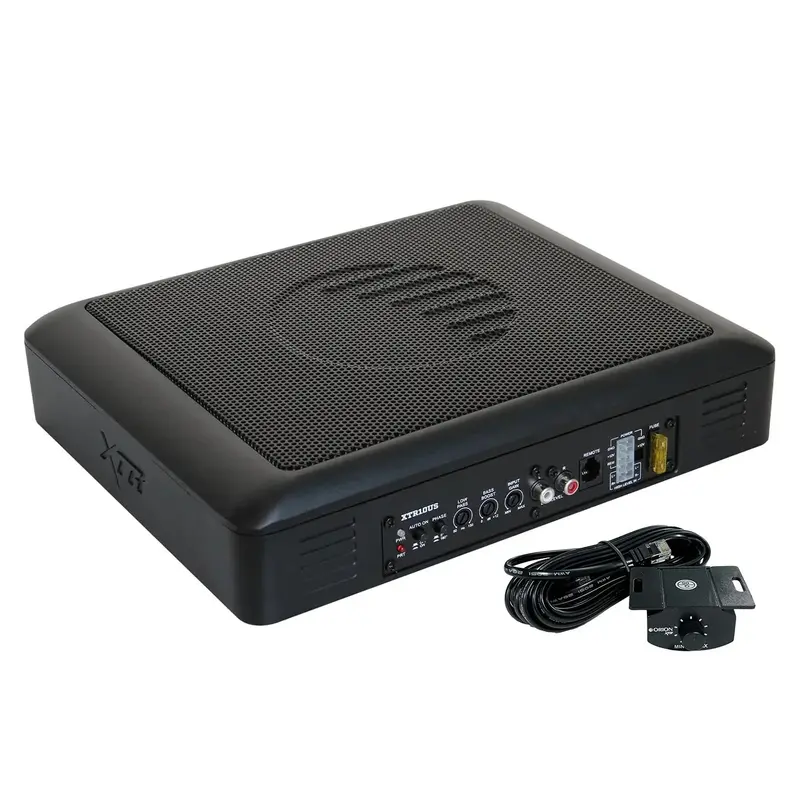 Orion Xtr10us – 10" Slim Underseat Subwoofer With Built-In Amplifier 1