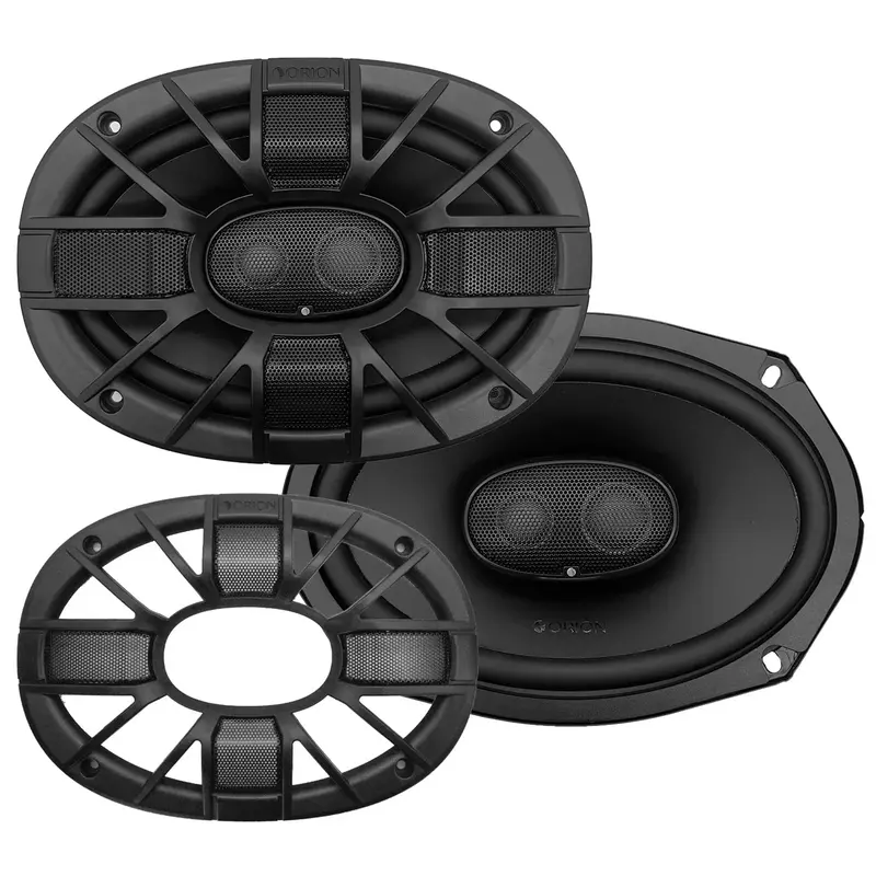 Orion Xtr69.3 6X9" 3-Way 100 Watts Rms / 400 Watts Max Coaxial Speakers 1