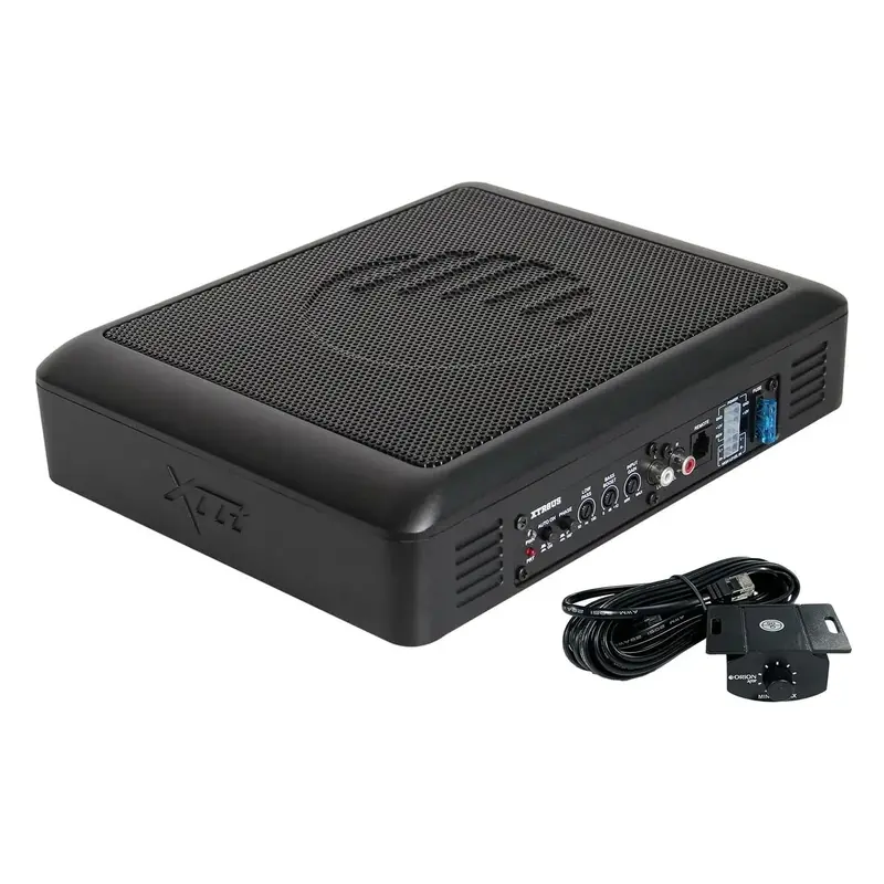 Orion Xtr8us – 8" Slim Underseat Subwoofer With Built-In Amplifier 1