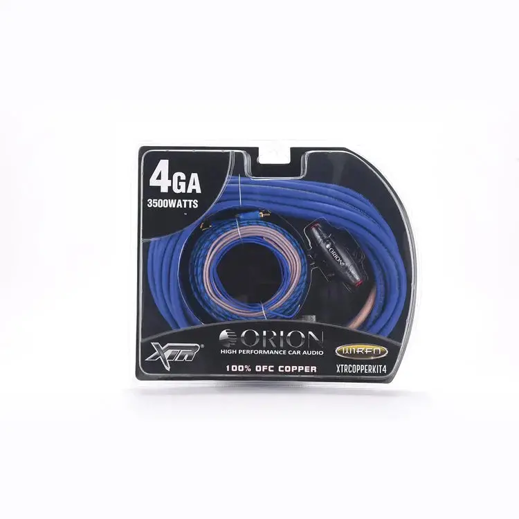 Orion Xtrcopperkit4 4-Gauge 100% Ofc Amplifier Wiring Kit 1