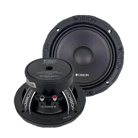 Orion Xtx654dc 6.5" 300W Midrange Speakers (Pair) 1