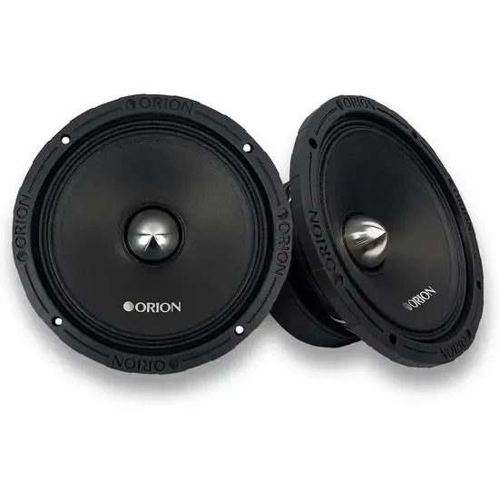 Orion Xtx854 8" 400W Rms Bullet Midrange Speakers 4-Ohm (Pair) 1