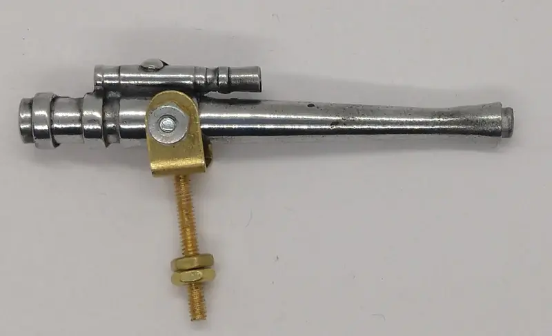 Orkin Battleship Gun With Brass Mounting & Screws 2-1/4" 1
