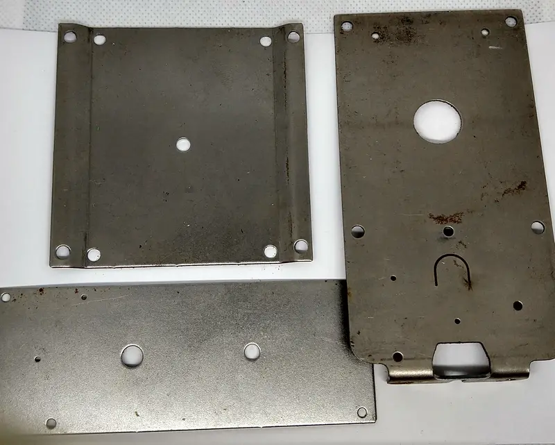 Orkin Motor 3 Piece Plate Set.  Fits 1" And 3/4" Spring. 1