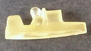 P-51 Mustang Model Ashtray Airplane Pilot Insert. 1