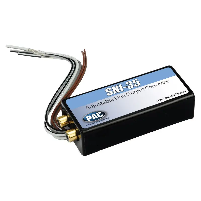 Pac Sni-35 Adjustable Car Audio Line Output Converter 1