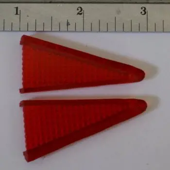 Pair Of Tail Fins Space Giant Flying Saucer 1